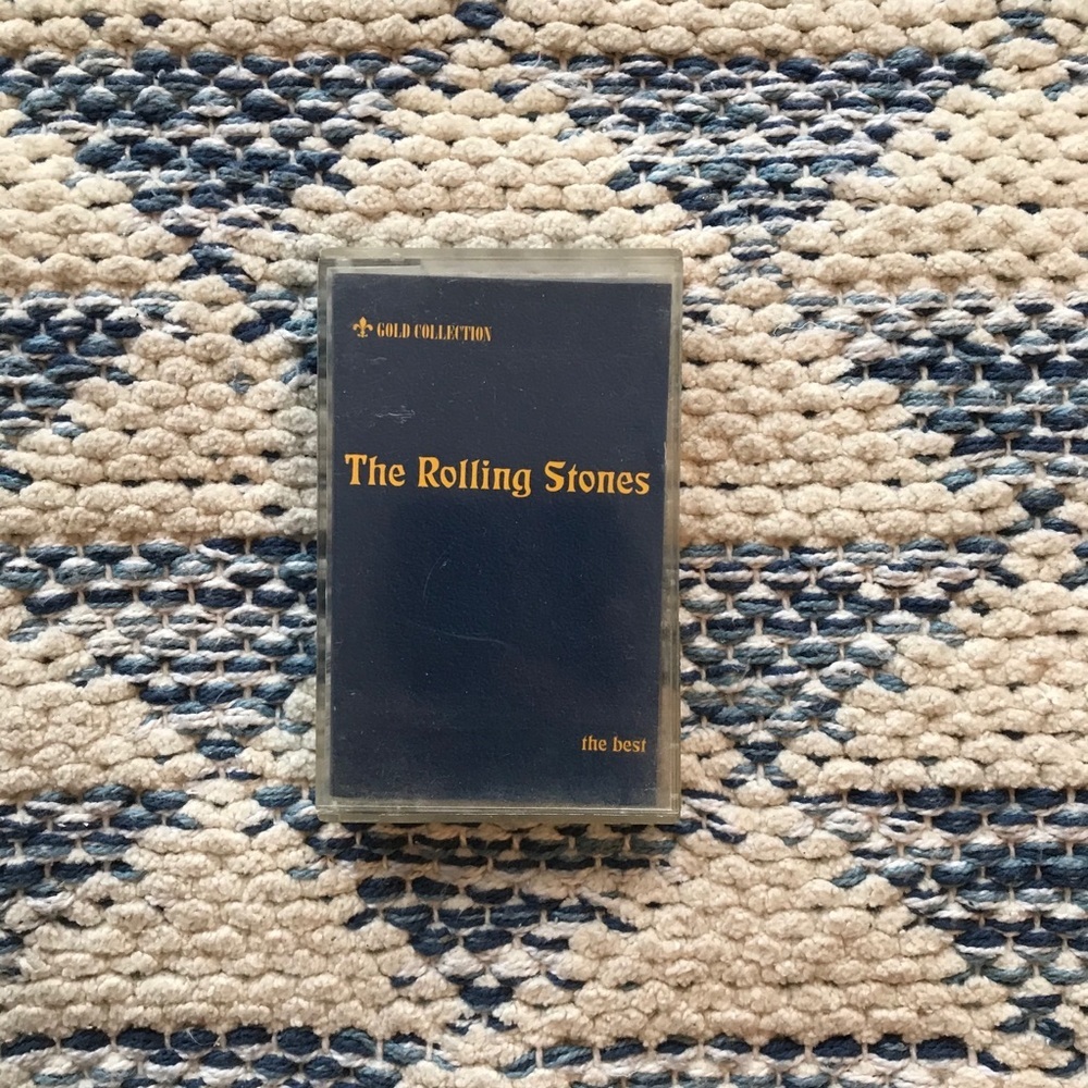 Vintage Rolling Stones Gold Collection Cassette Tape Europe